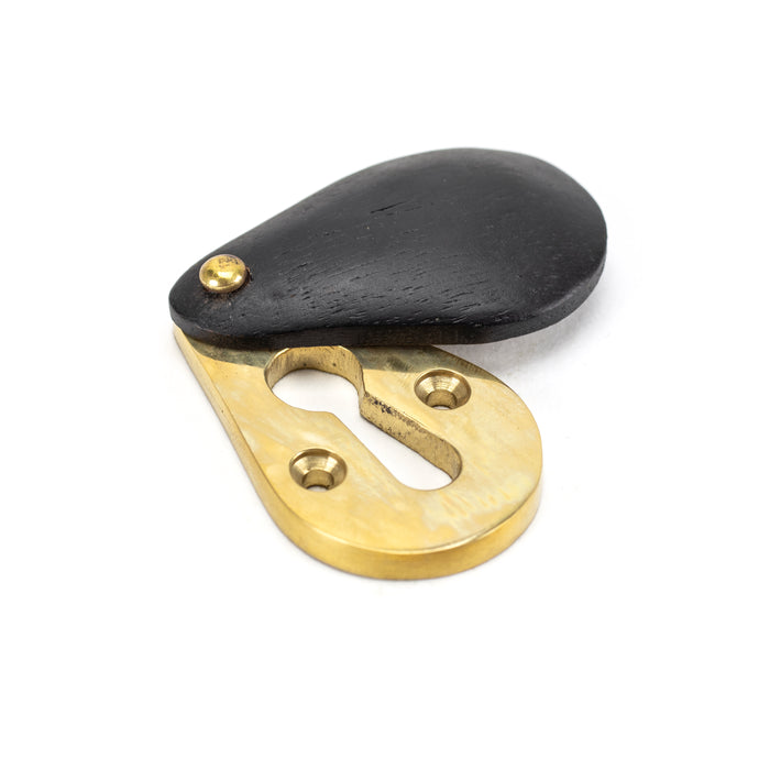 Ebony Plain Escutcheon