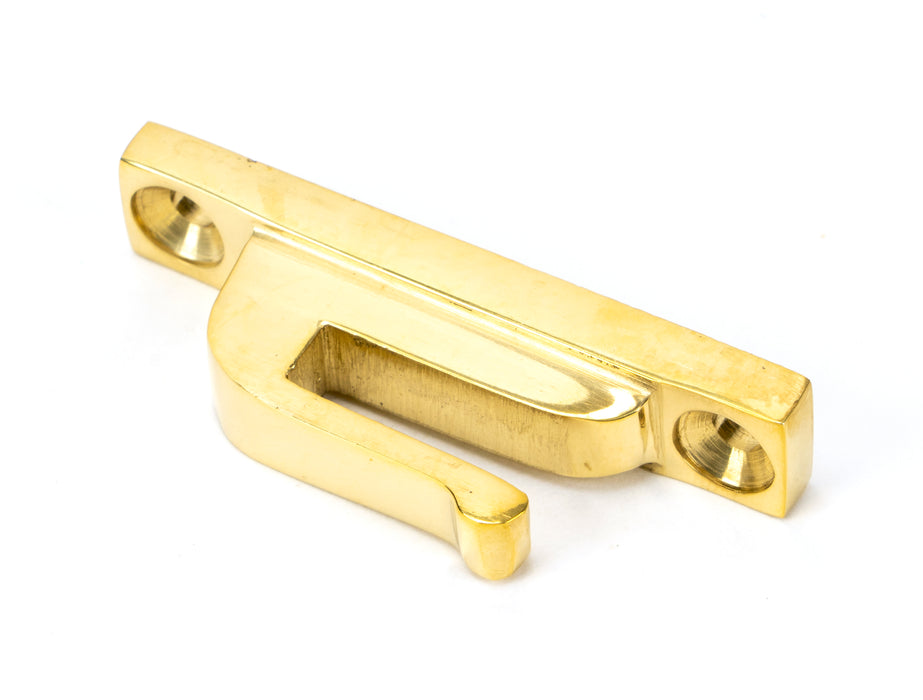 Polished Brass Hook Plate