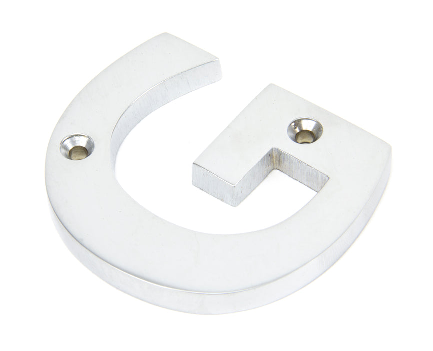 Satin Chrome Letter G