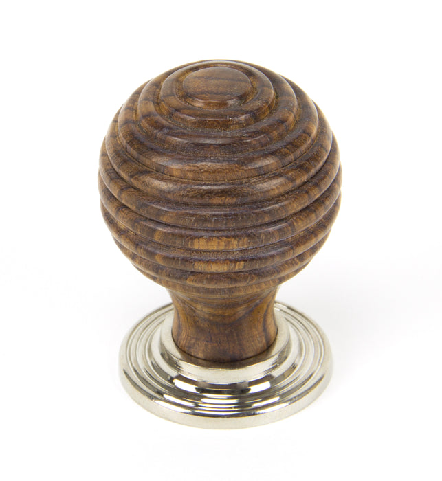 Rosewood and PN Beehive Cabinet Knob 35mm