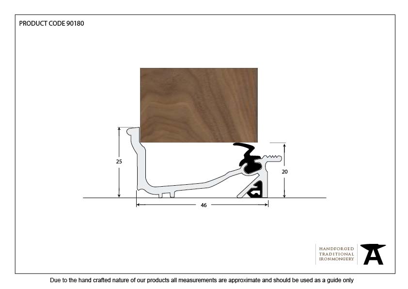 Aluminium 914mm Macclex Lowline Sill