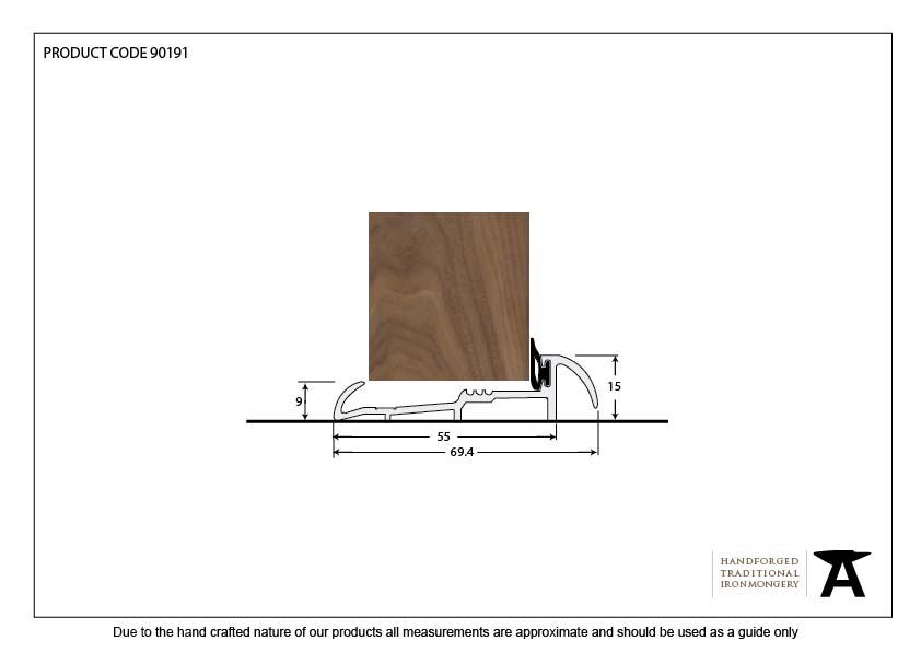 Aluminium 1219mm OUM/4 Threshold