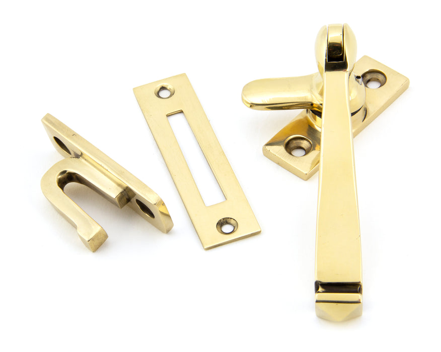 Aged Brass Locking Avon Fastener