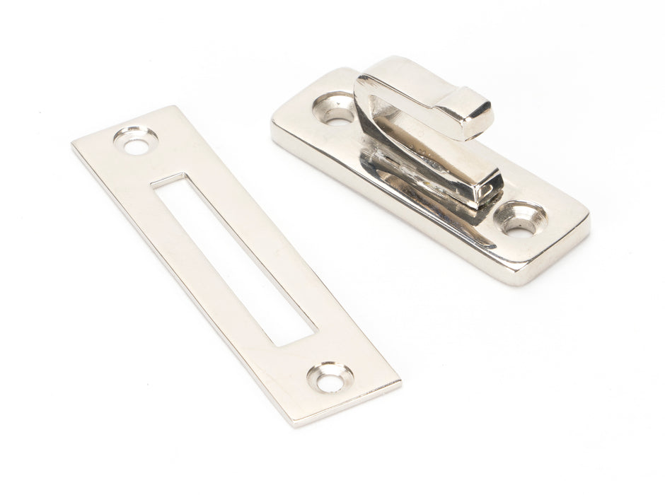 Polished Nickel Locking Avon Fastener