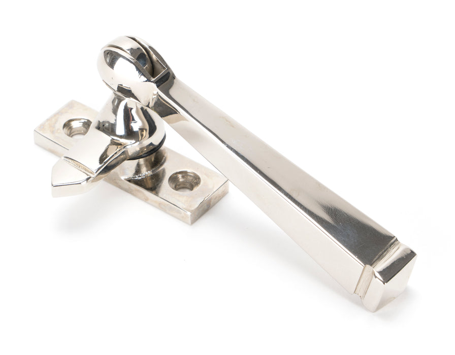 Polished Nickel Locking Avon Fastener