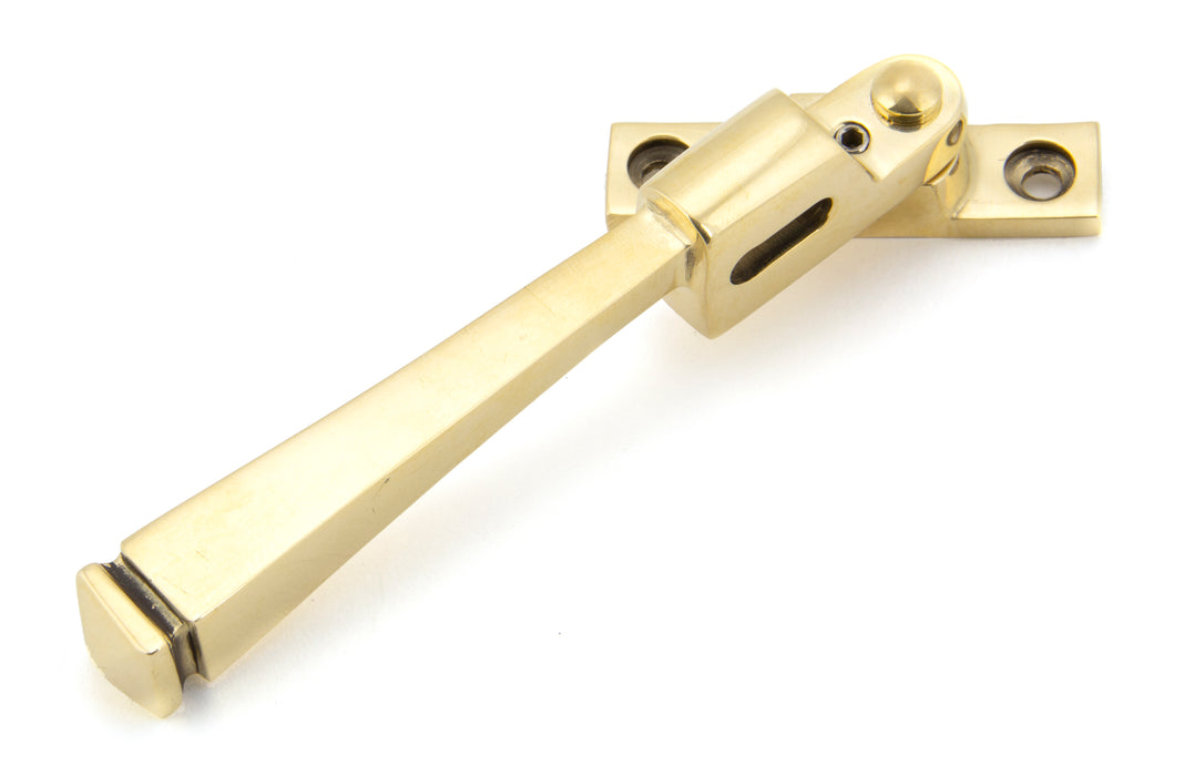 Aged Brass Night-Vent Locking Avon Fastener