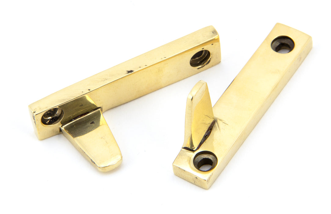 Aged Brass Night-Vent Locking Avon Fastener