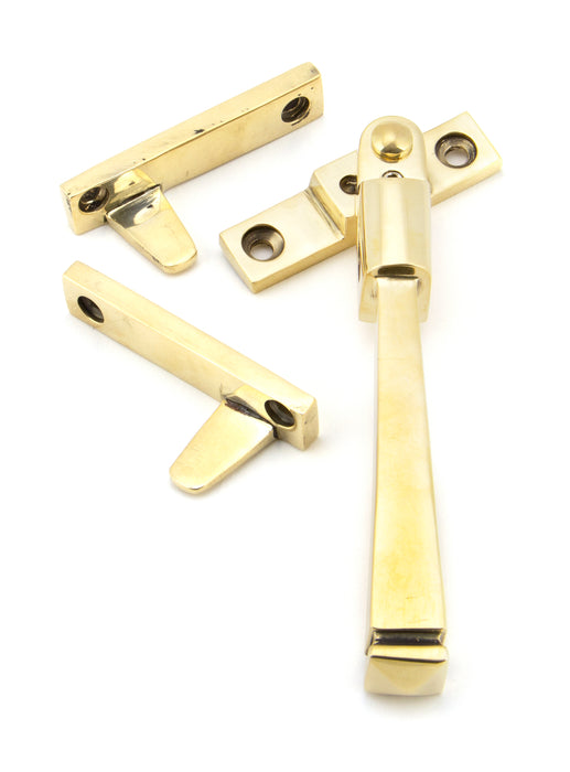 Aged Brass Night-Vent Locking Avon Fastener