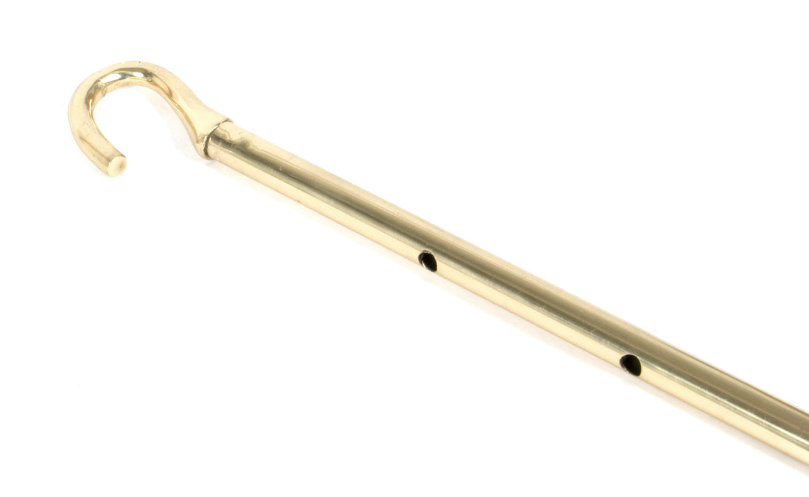 Lacquered Brass 1-2m Telescopic Window Winder