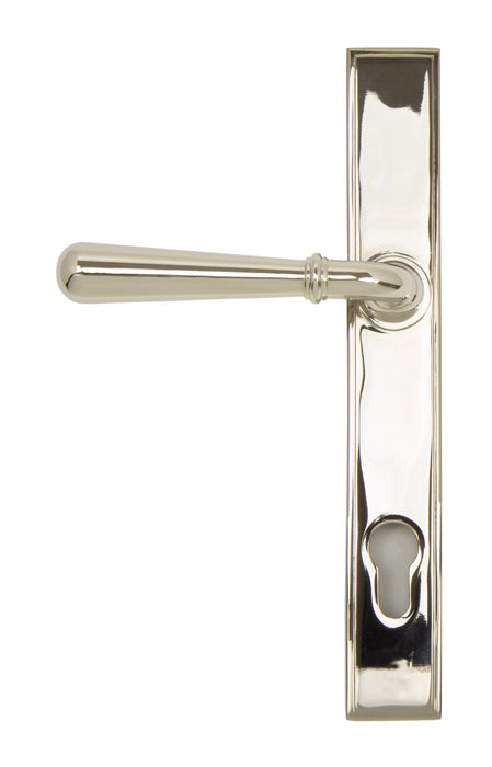 Polished Nickel Newbury Slimline Lever Espag. Lock Set