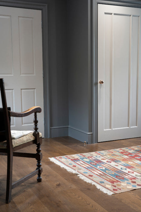 Polished Bronze Floor Mounted Door Stop